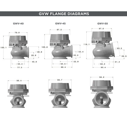 Garrett GVW-40 external Wastegate (40mm)